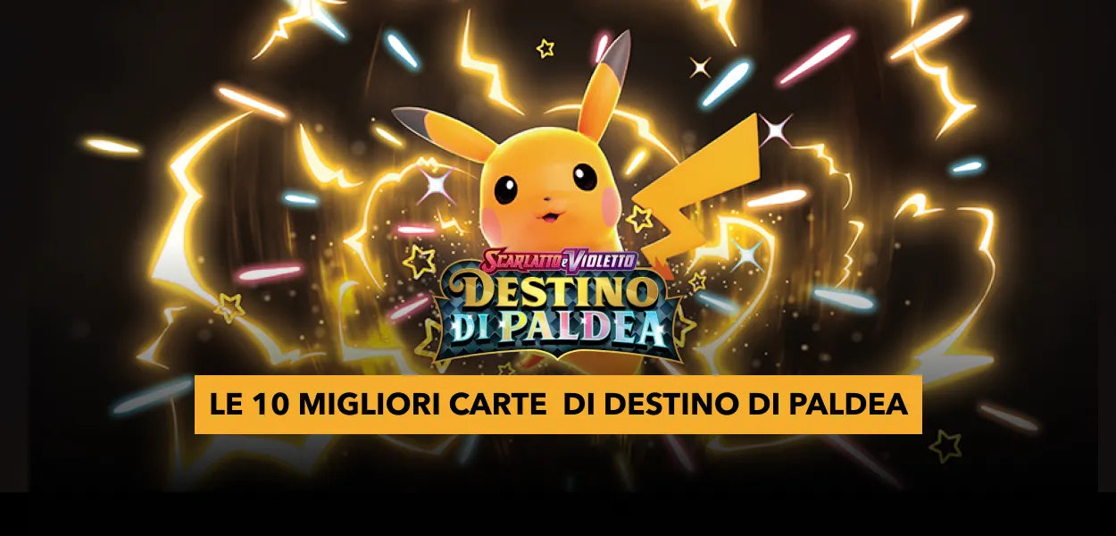 Le 10 Migliori Carte dell'Espansione Pokémon Destino di Paldea: Una Guida Dettagliata