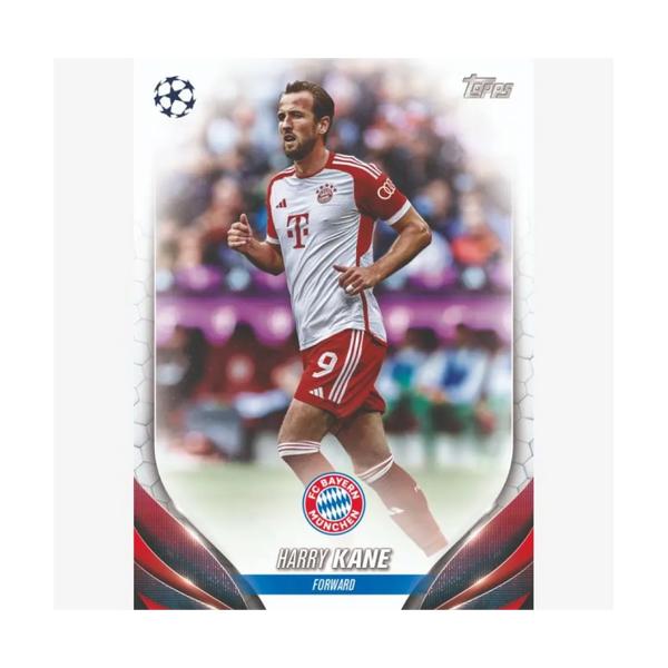 Carta Collezionabile di Harry Kayne della Uefa Club Competition Flagship per Topps