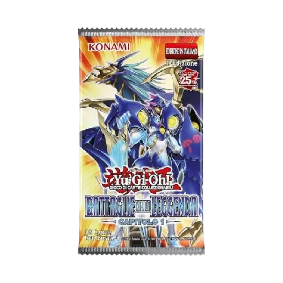 Bustina da 18 Carte Yu-Gi-Oh! - Battaglie della Leggenda Capitolo 1 - Otakura.com