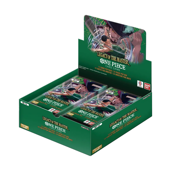 One Piece Card Game OP-12 Legacy of the Master Display Box 24 bustine booster con 6 nuovi Leader