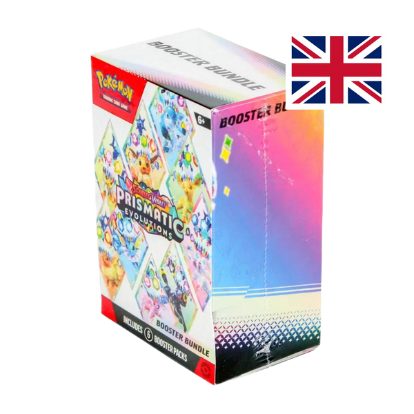 Different angle of Prismatic Evolution Bindle with illustration of Eevee