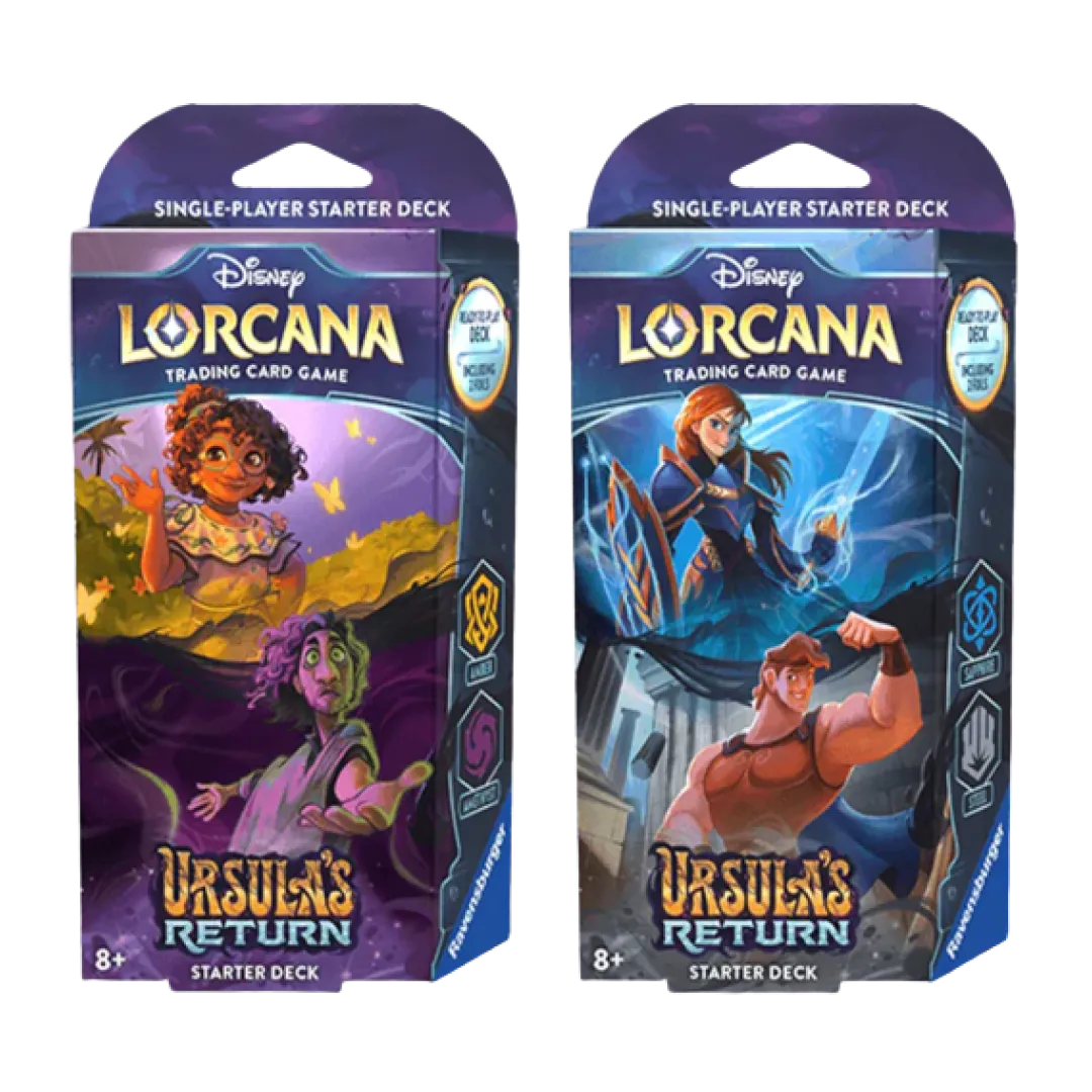Bundle Starter Decks - Ursula's Return – Lorcana TCG Disney (ENG)