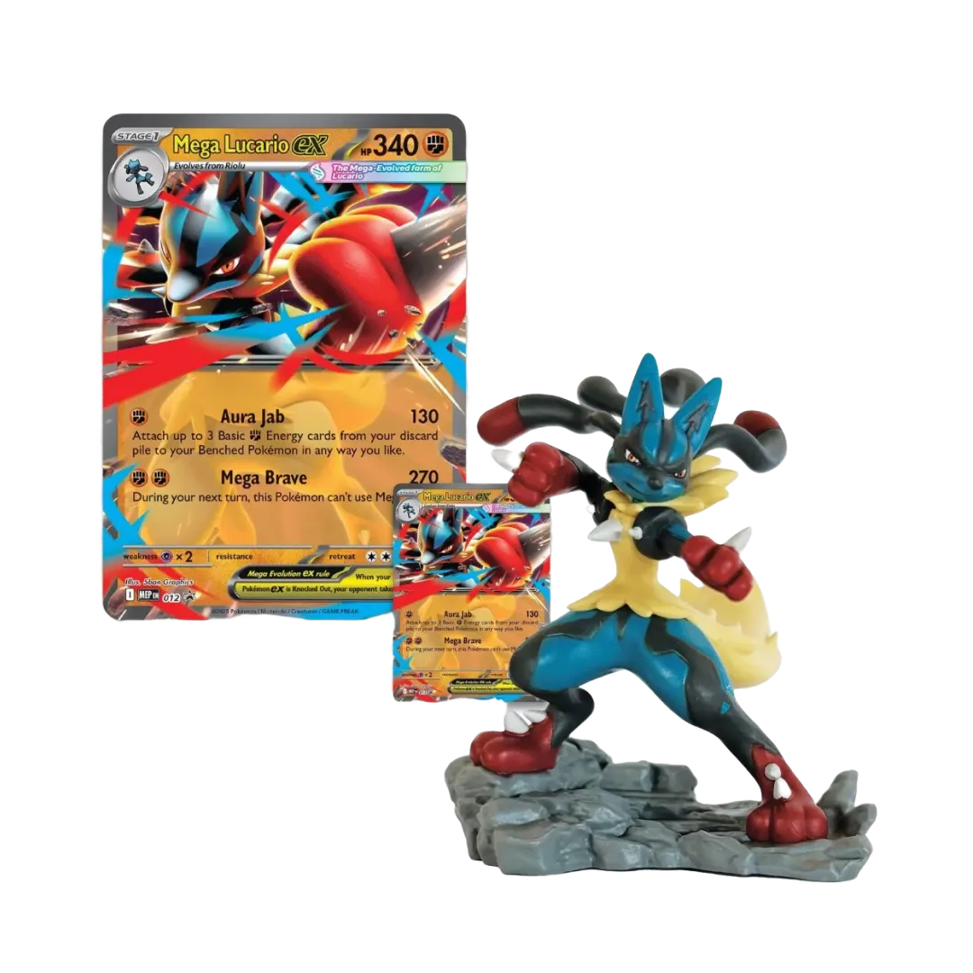 Collection with Mega Lucario-ex Figurine (ITA)