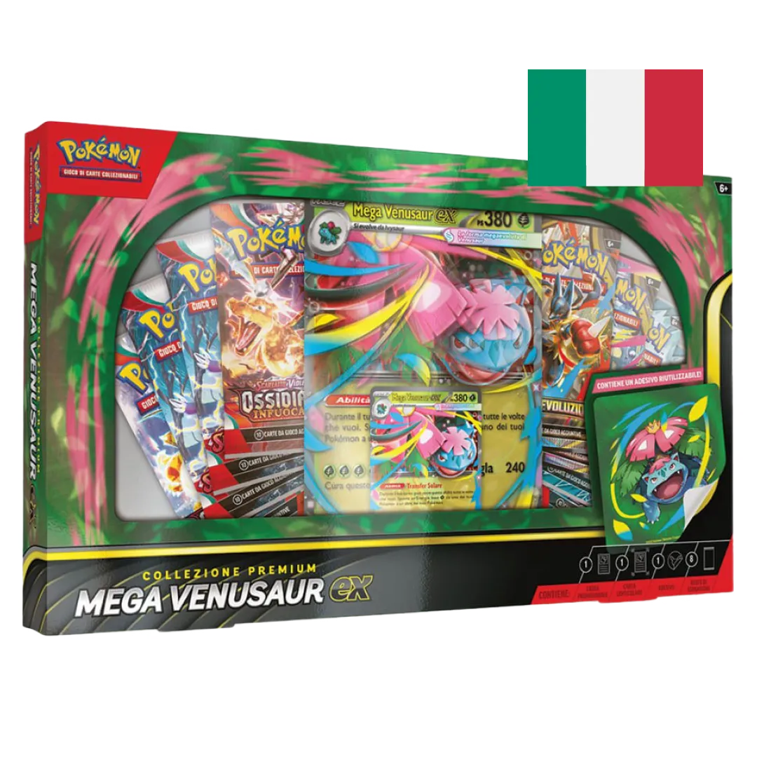Collezione Premium Mega Venusaur-ex (ITA) - Pokémon | Otakura