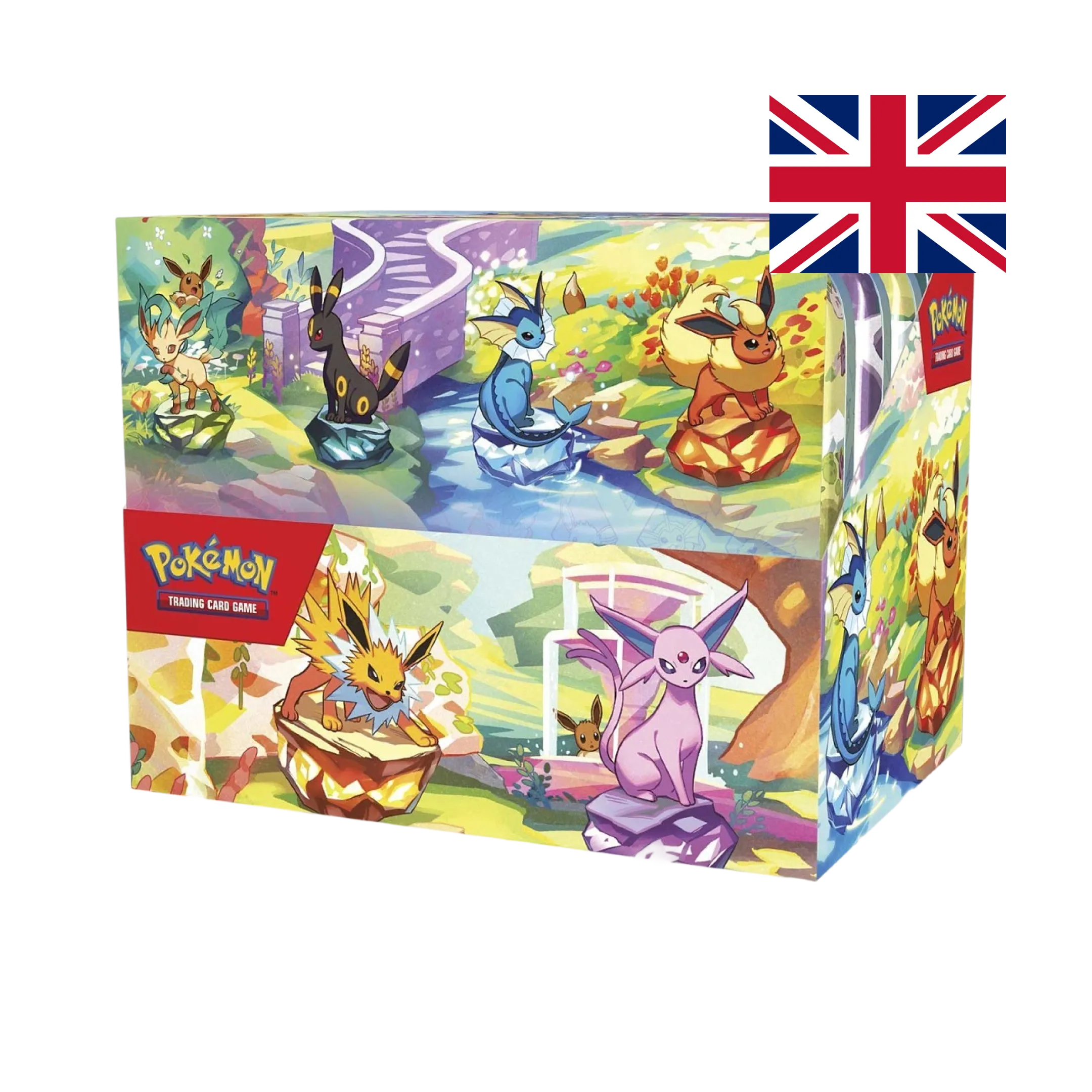 Prismatic Evolutions Mini Tin Eevee Eeveelutions Contents - Pokémon TCG Booster Packs ENG