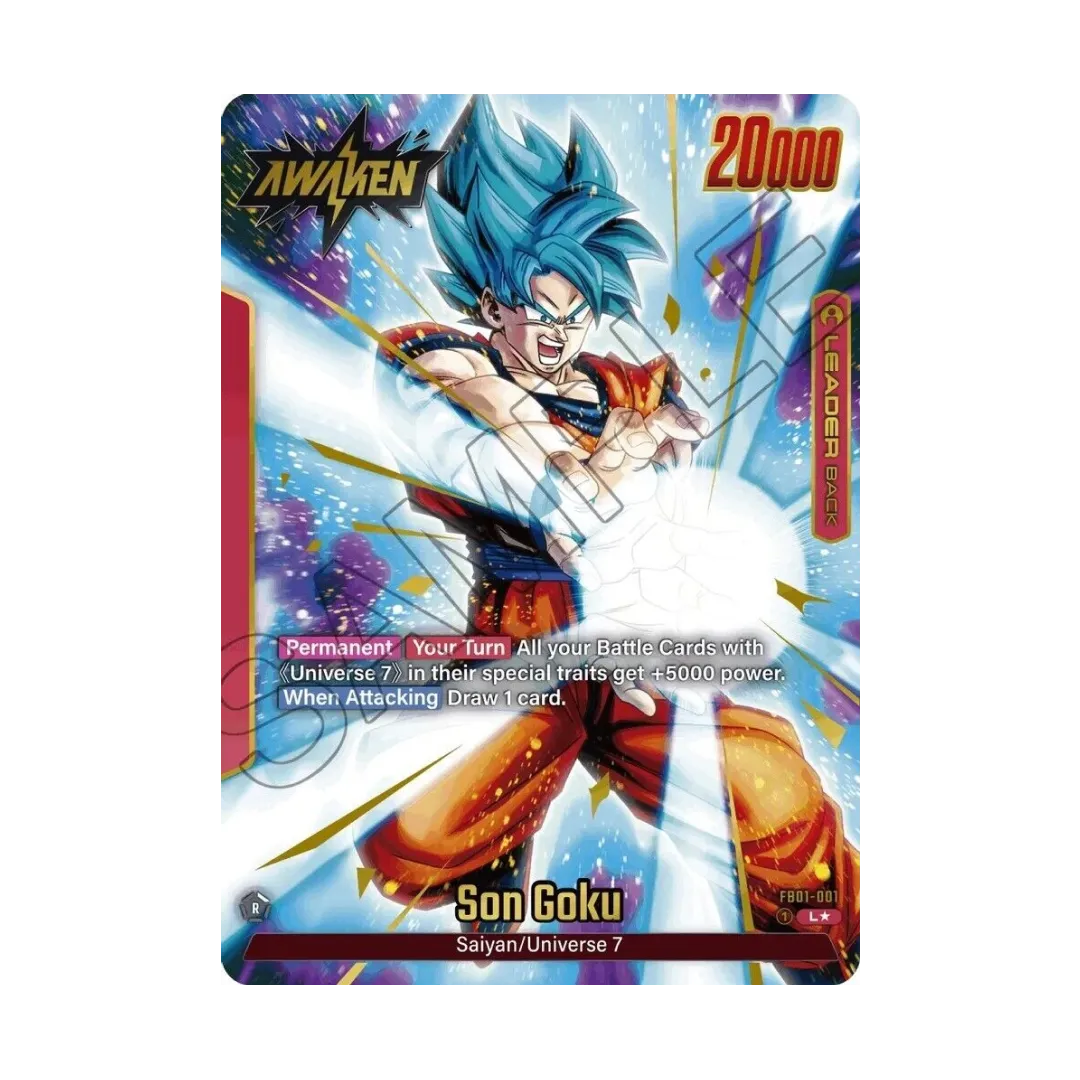 Goku Sayan Leader FB01 Awakened Pulse