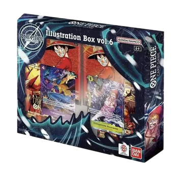 Illustration Box IB-06 One Piece Card Game con 2 booster OP-13, 2 booster PRB-02 e 2 carte promo esclusive
