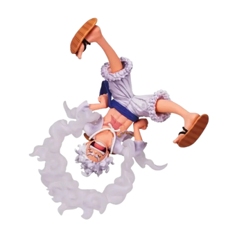 action figure di Monkey D. Luffy Gear nella trasformazione Gear 5