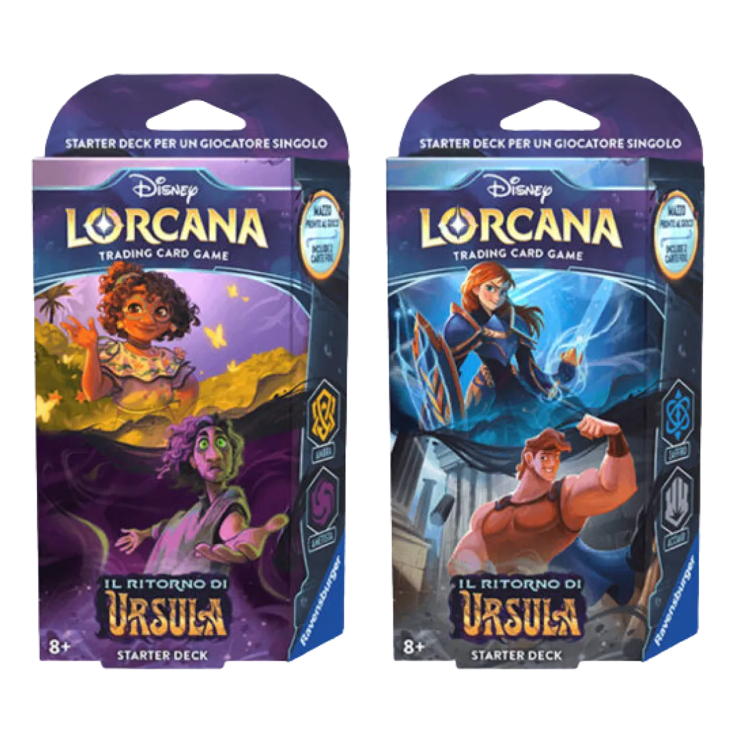 Bundle Starter Decks - Il Ritorno di Ursula –  Lorcana TCG Disney (ITA)