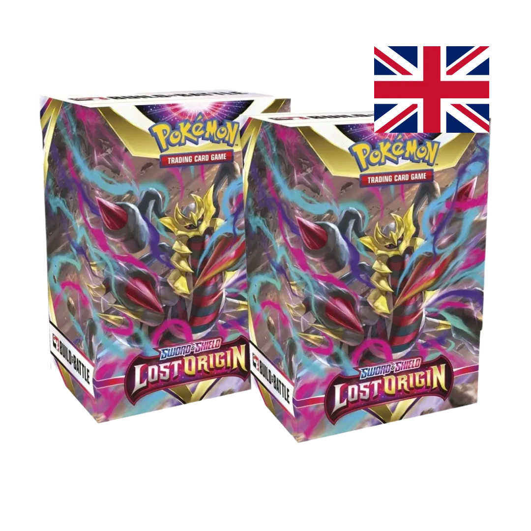 Pokemon TCG Lost Origin Build Battle Box pair Giratina artwork official tournament ready
