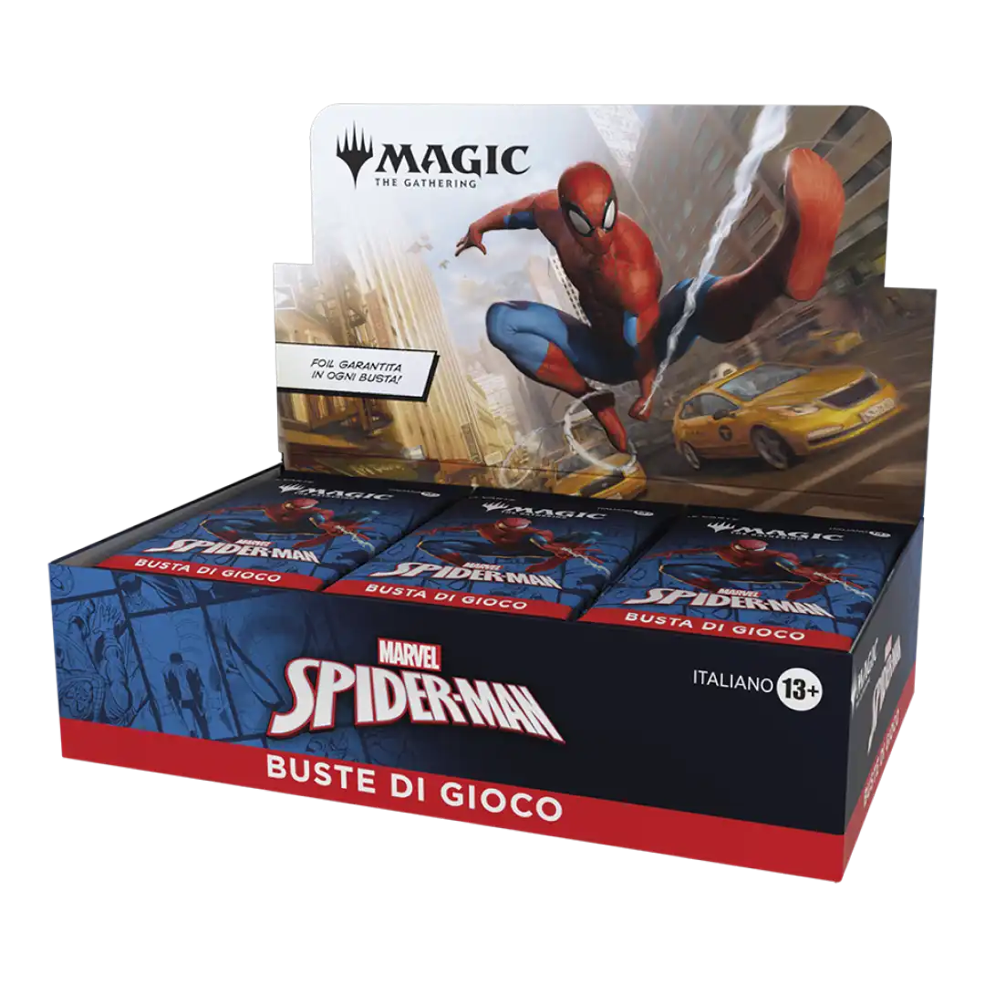 Marvel's Spider-Man - Play Booster Display (ITA) - Magic: The Gathering | Otakura
