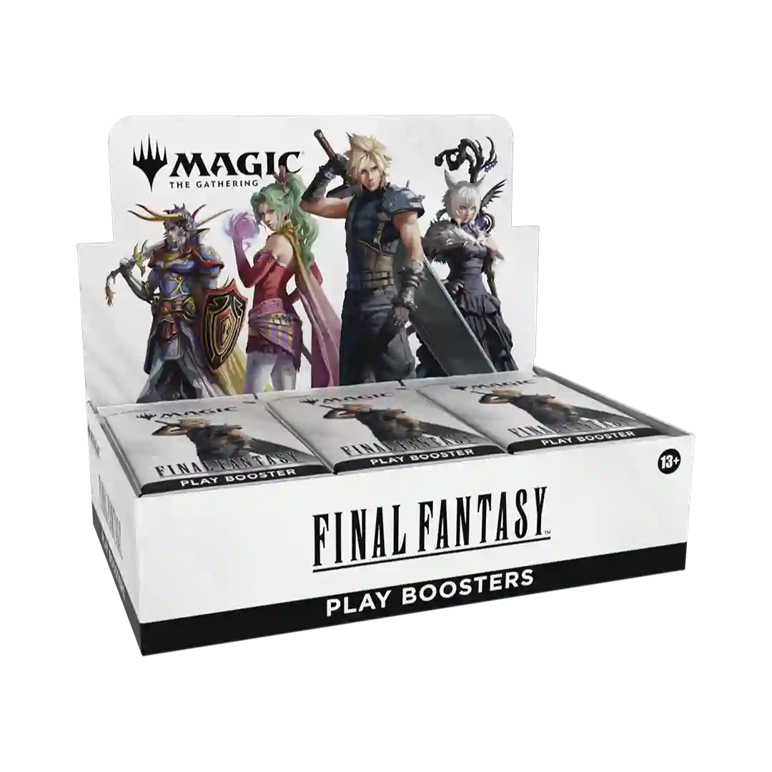 Magic: The Gathering Final Fantasy Play Booster Display - angled view