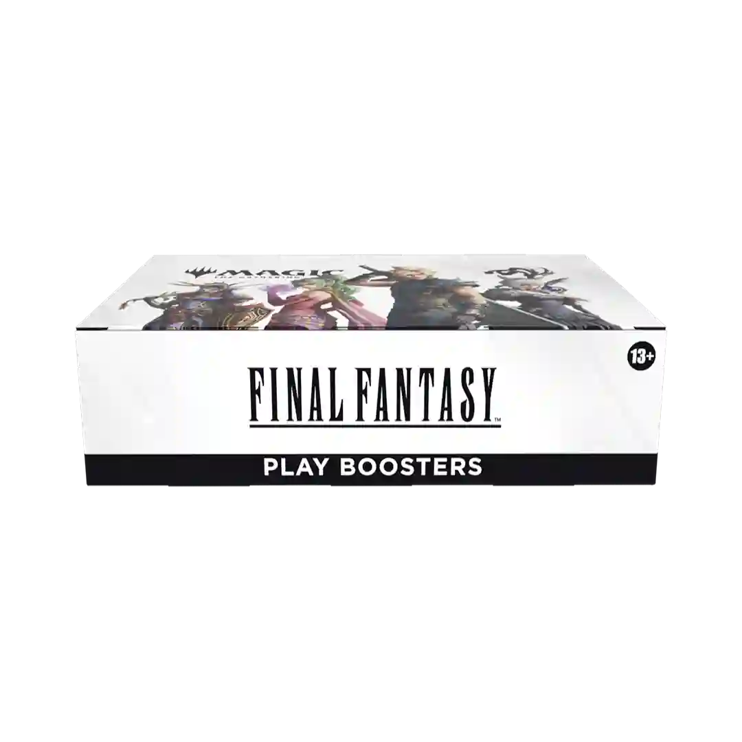 Final Fantasy Play Booster Display sealed box - front view