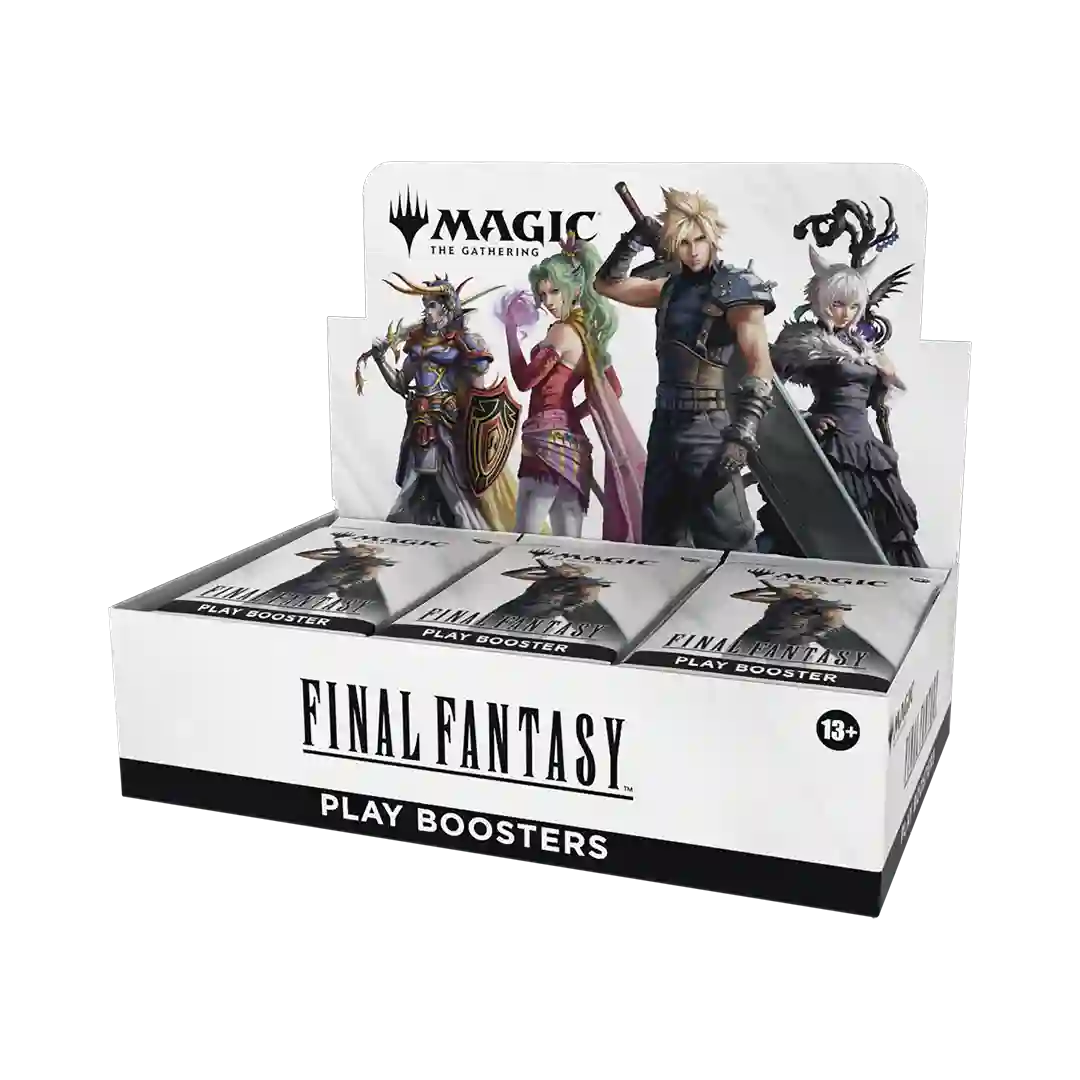 Magic: The Gathering Final Fantasy Play Booster packs in display box