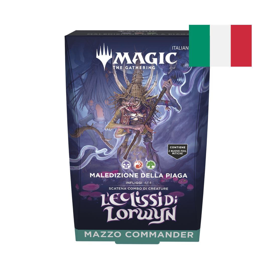 Maledizione Piaga - L'Eclissi di Lorwin - Mazzo Commander (ITA) - Magic: The Gathering | Otakura