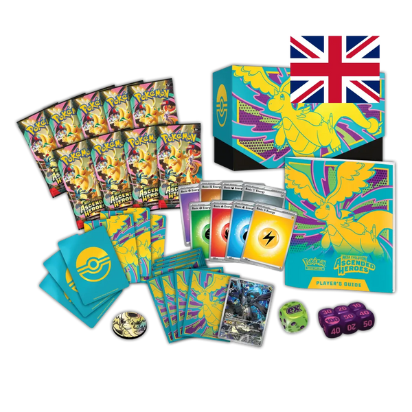 Contenuto elite trainer box Ascendent heroes