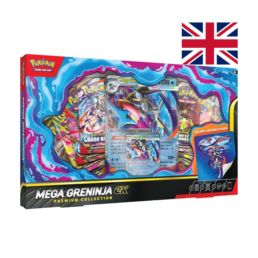 Mega Evolution: Mega Greninja ex - Premium Collection - Pokémon TCG