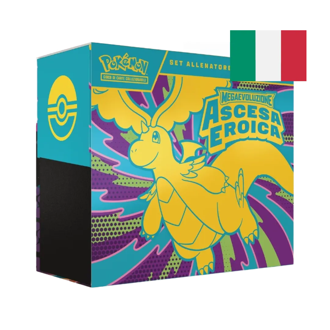Set Allenatore Fuoriclasse con illustrazione di Mega Dragonite-ex