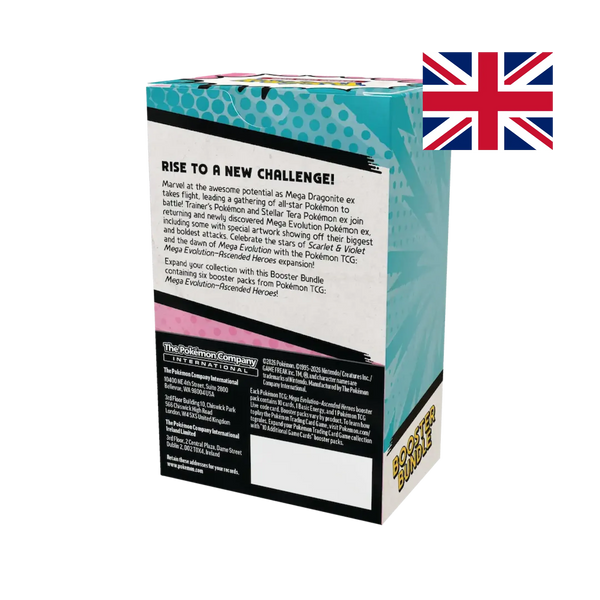Megaevoluzione: Ascesa Eroica – Booster Bundle – Pokémon TCG (ENG)