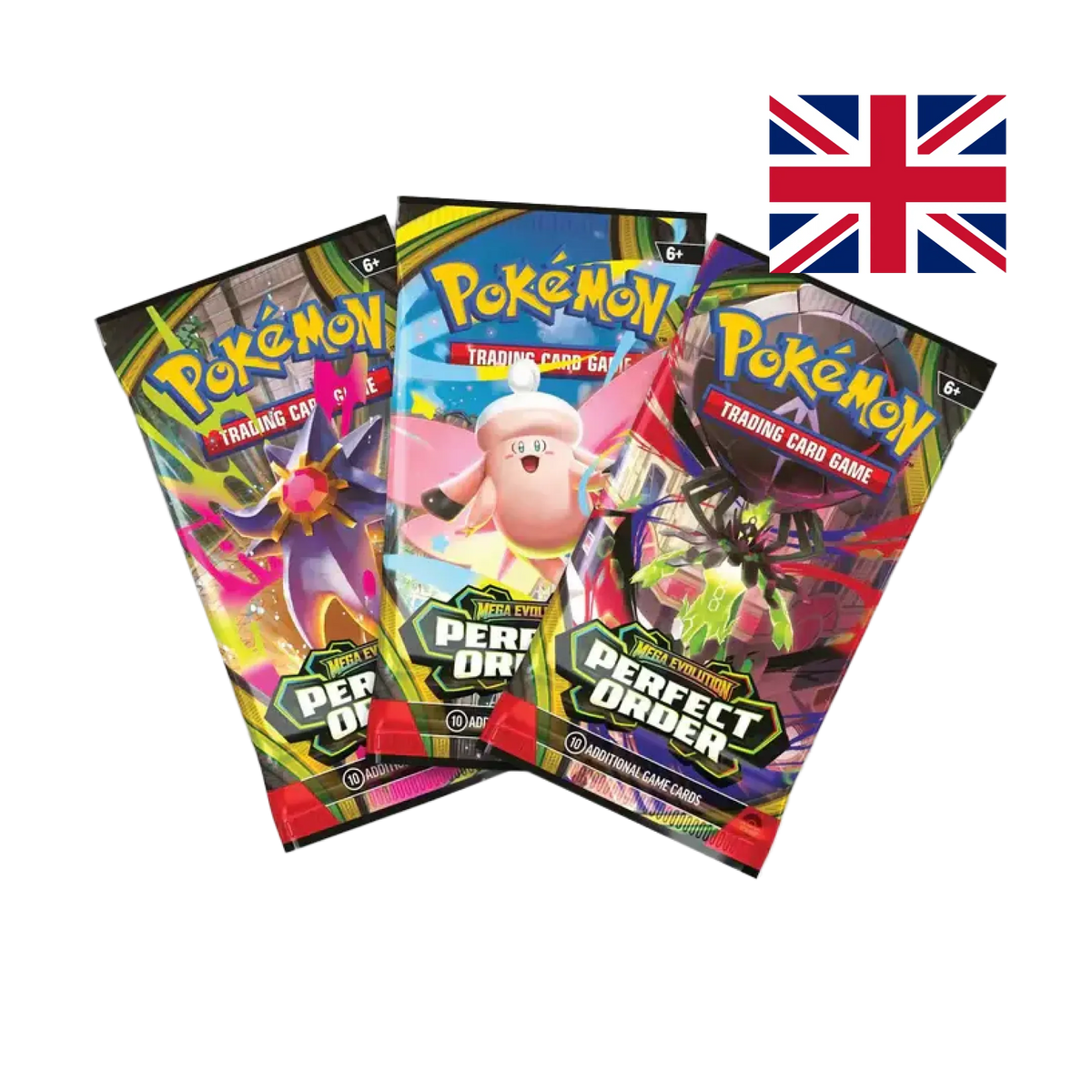 Megaevoluzione: Equilibrio Perfetto – Blister 3 Buste – Pokémon TCG (ENG)