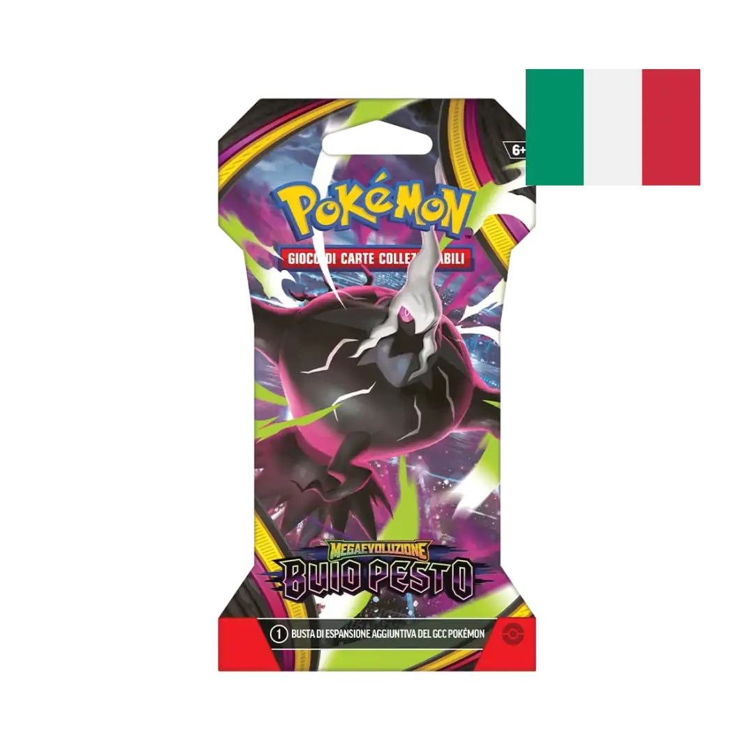 Buio Pesto Bustina in Paper Sleeve Pokémon TCG ITA Otakura