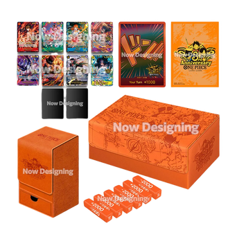 One Piece Card Game Japanese 3rd Anniversary complete set leather case storage box cards