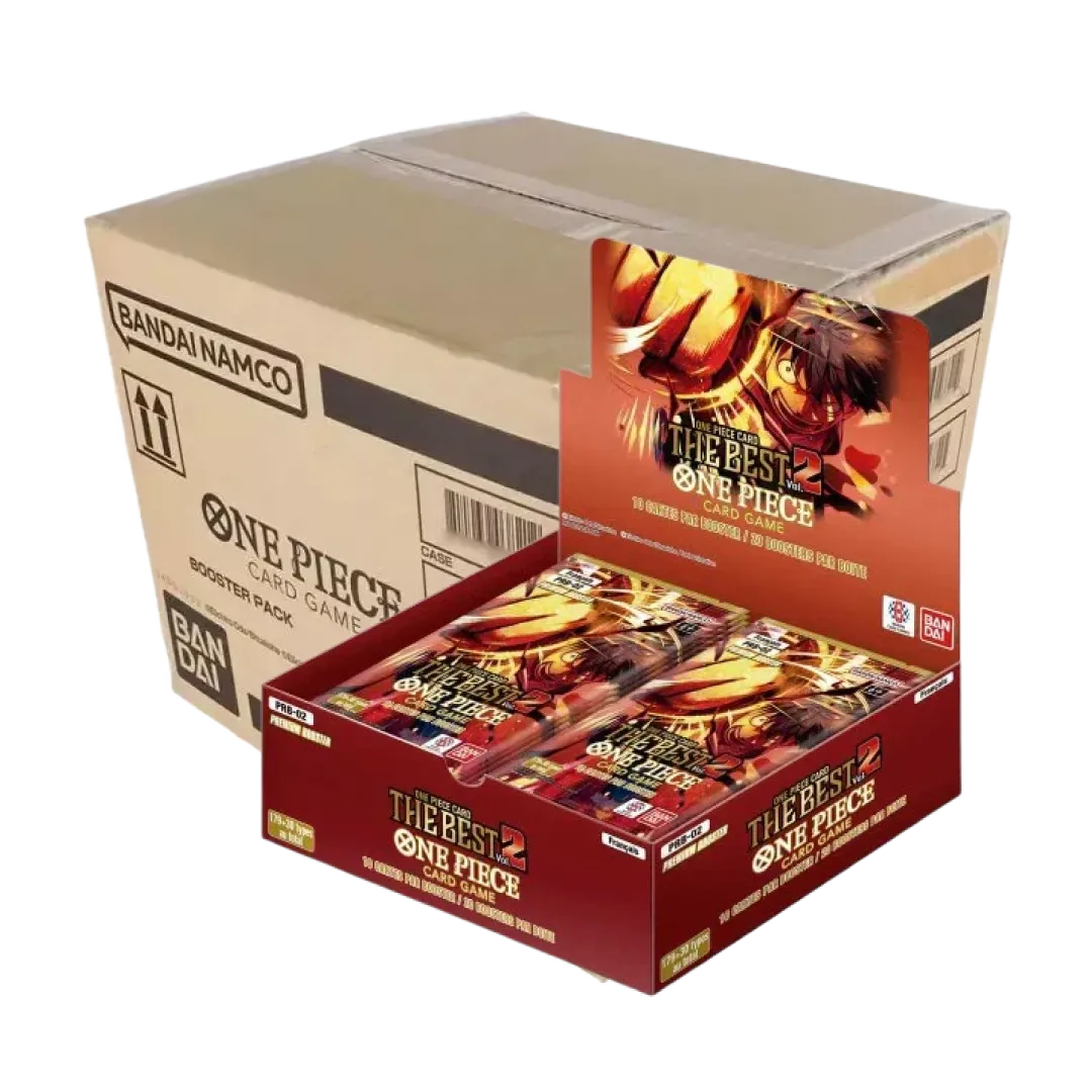 PRB02 THe Best Case Sealed of One Piece Card Game