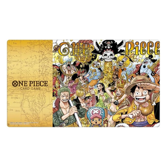 Official Playmat Limited Edition Vol.1 One Piece Card Game - Tappetino ufficiale da gioco con carta promozionale inclusa