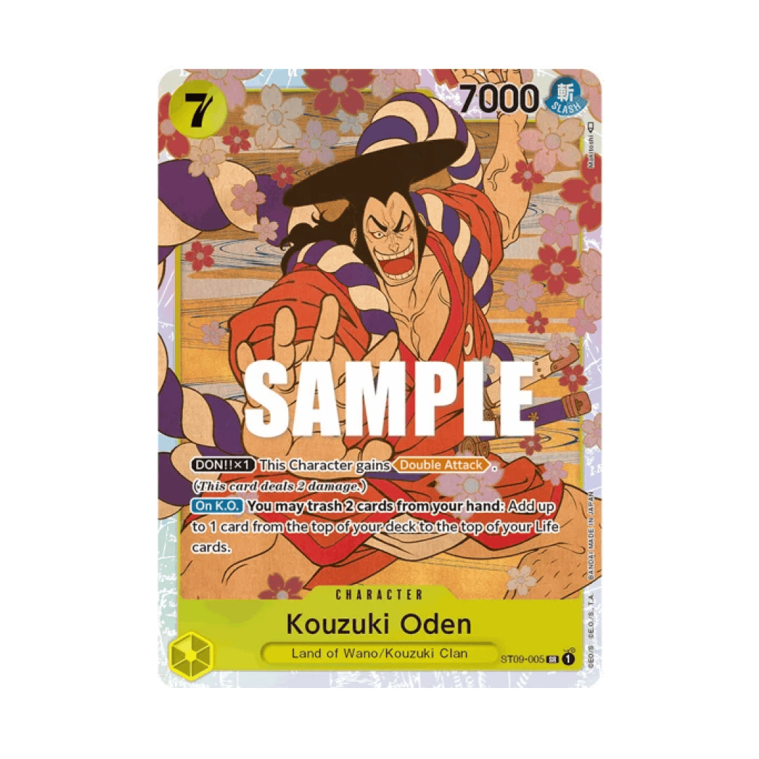 One Piece Card game Kouzuki Oden