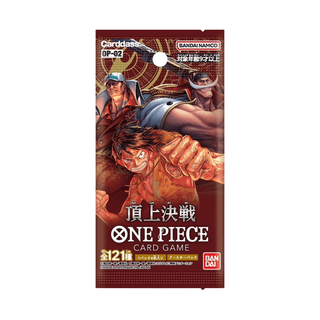 busta op02 paramount war one piece card game giapponese