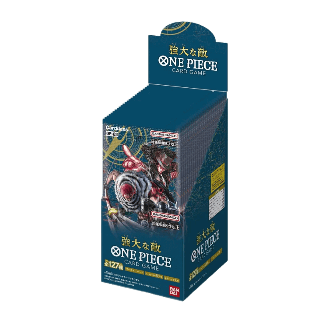 one piece op03 pillars of strength box in giapponese 24 buste