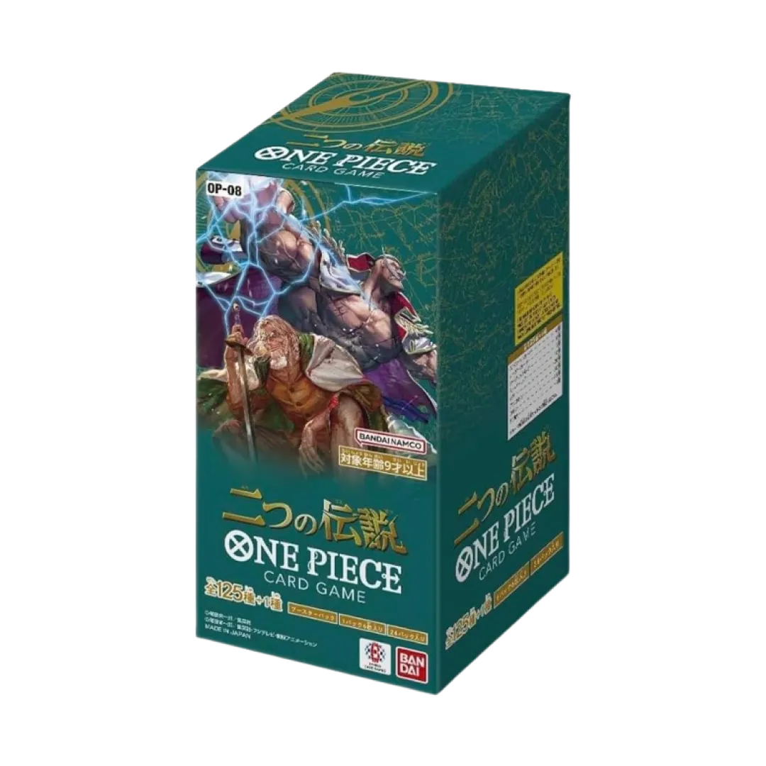 Box in Giapponese di One Piece OP08 Two Legends Box da 24 Bustine