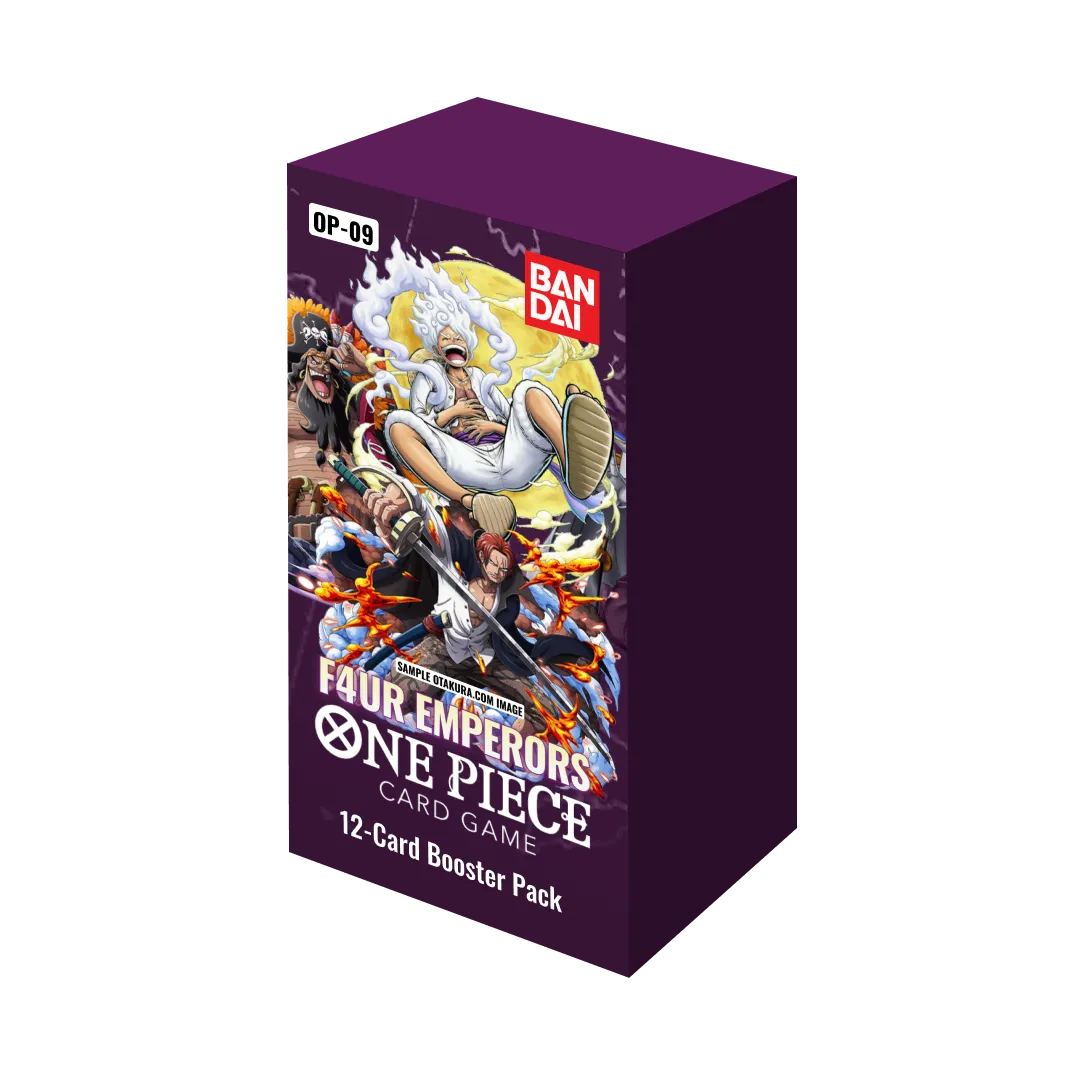 1 Double Pack di One Piece OP09 Four Emperors in inglese