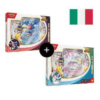 Pokemon 30° Ann. Collezione Greninja-ex & Sylveon-ex (IT)