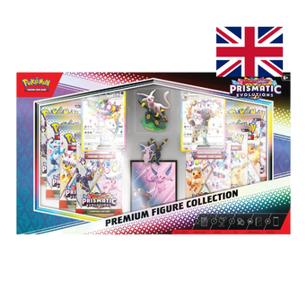 Pokemon TCG Evoluzioni Prismatiche Collezione Premium con Statuina scatola italiana Espeon Umbreon carte promo