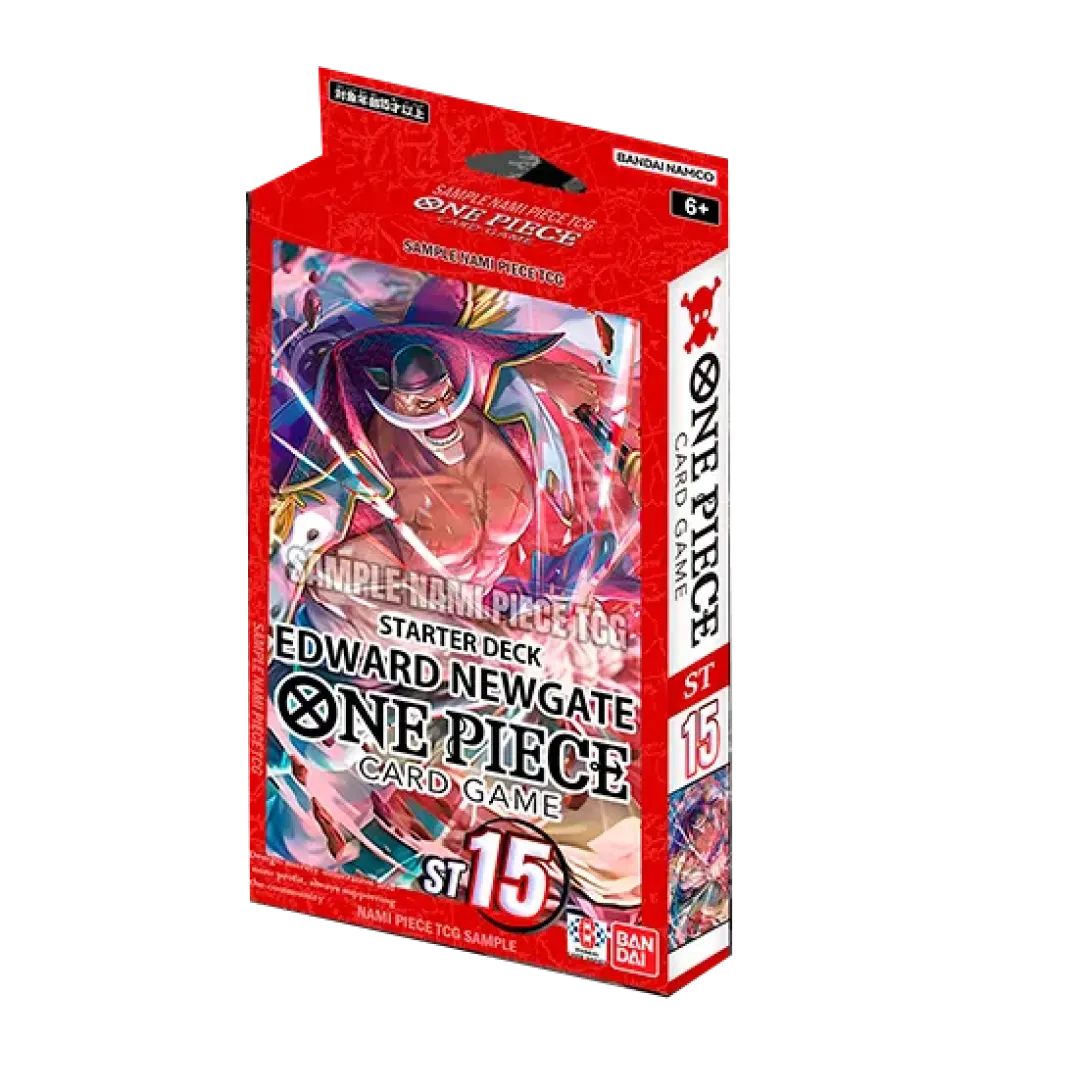 ST15 Red Edward Newgate – Starter Deck – One Piece Card Game