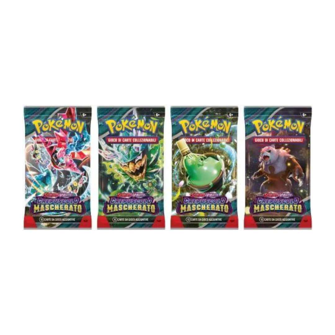 Carte Pokèmon del set Crepuscolo Mascherato