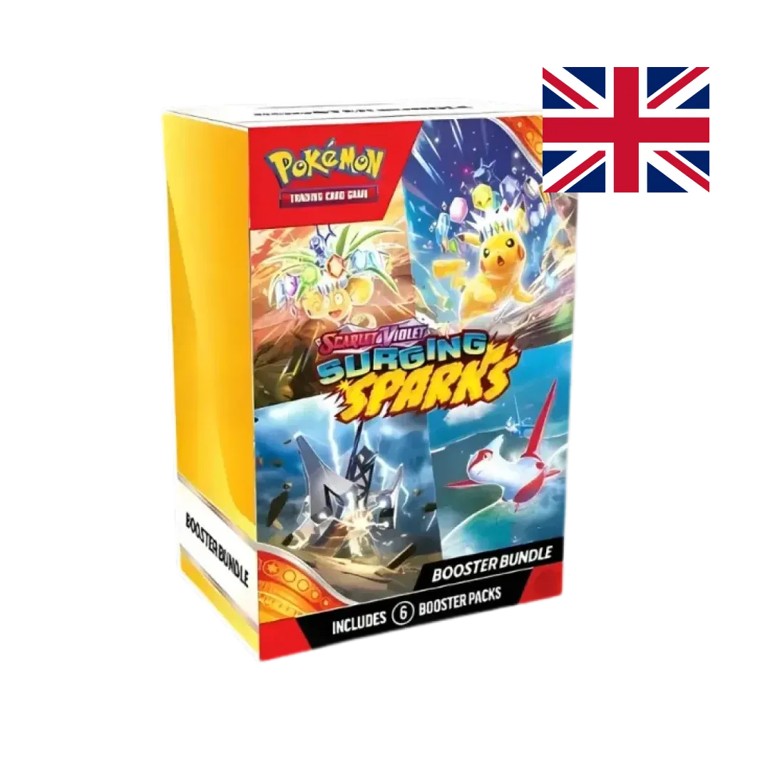 Scarlet & Violet 8 - Surging Sparks - Bundle Case 25pz (ENG) - Pokémon | Otakura