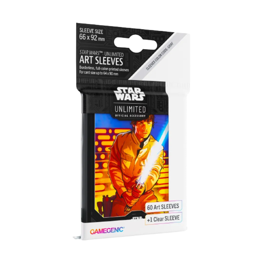 Bustine protettive Gamegenic Luke Skywalker Star Wars Unlimited