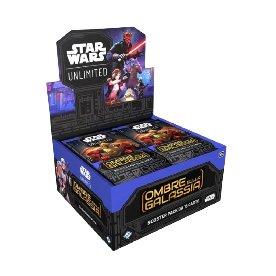 Box di Star Wars Unlimited Ombre sulla Galassia in Italiano