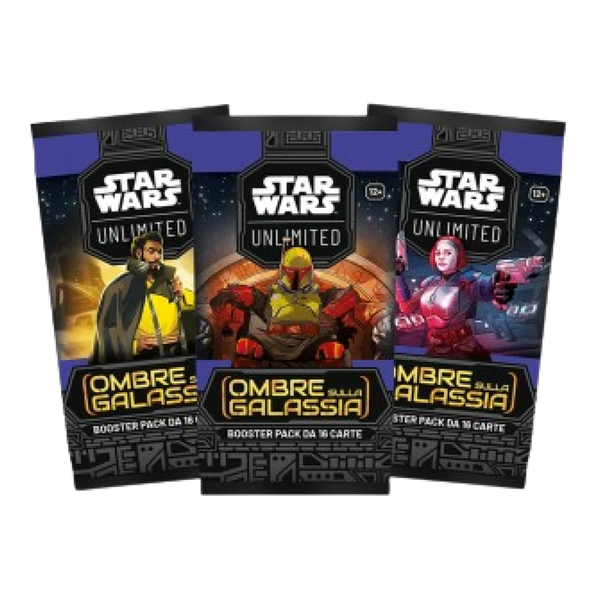 Booster Pack di Star Wars Unlimited Ombre sulla Galassia