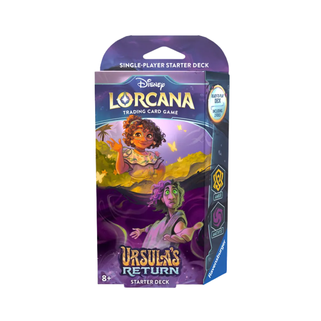 Starter Deck Ambra/Ametista - Ursula's Return – Lorcana TCG Disney (ENG)