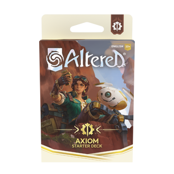 Altered TCG Starter Deck Axiom con Sierra l’Ingegnere, 40 carte e accessori, ideale per iniziare e potenziare la collezione