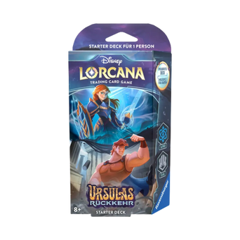 Starter Deck Zaffiro/Acciaio - Ursula's Return – Lorcana TCG Disney (ENG)