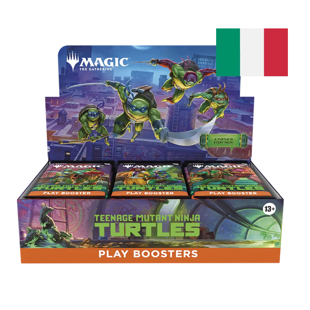 Teenage Mutant Ninja Turtles - Play Booster Box - 30 Booster Pack (ITA)