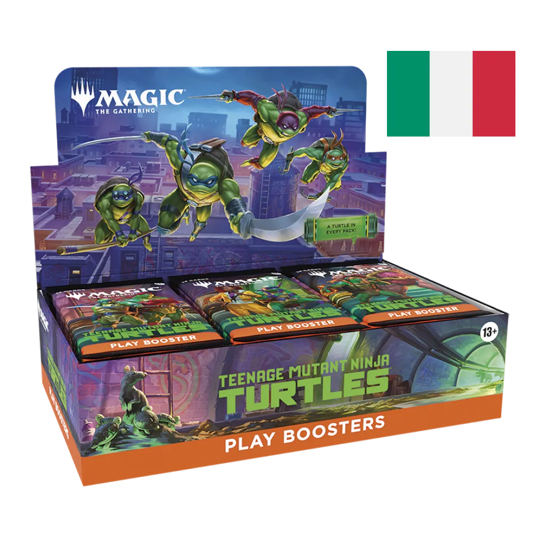 Teenage Mutant Ninja Turtles - Play Booster Box - 30 Booster Pack (ITA)