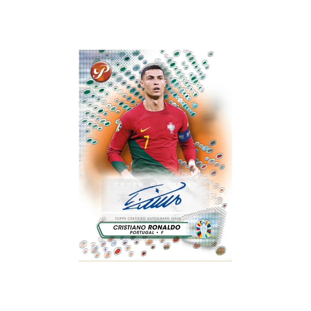 Carta di Cristiano Ronaldo - Topps Pristine