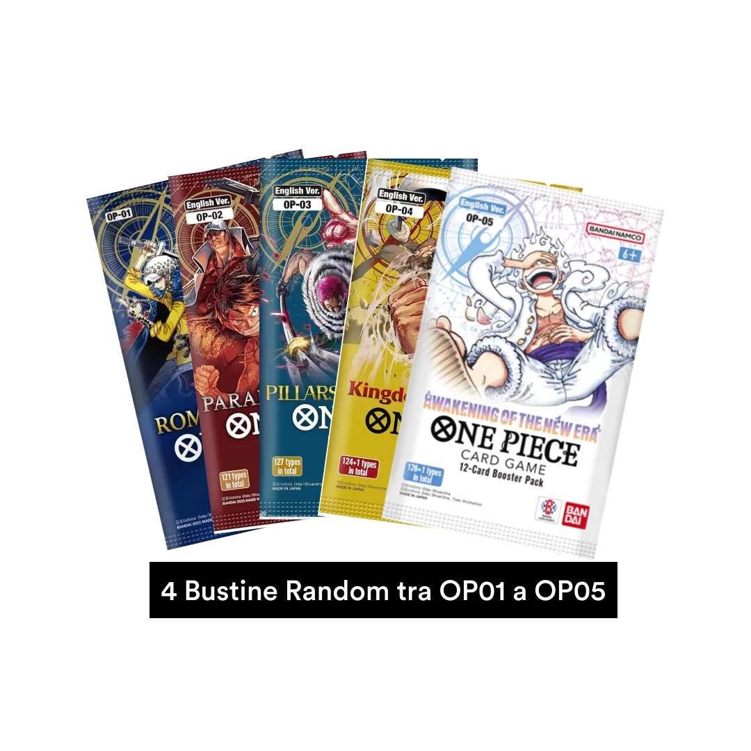 Treasure Box One Piece Card Game OP01 OP02 OP03 OP04 OP05 Random selected