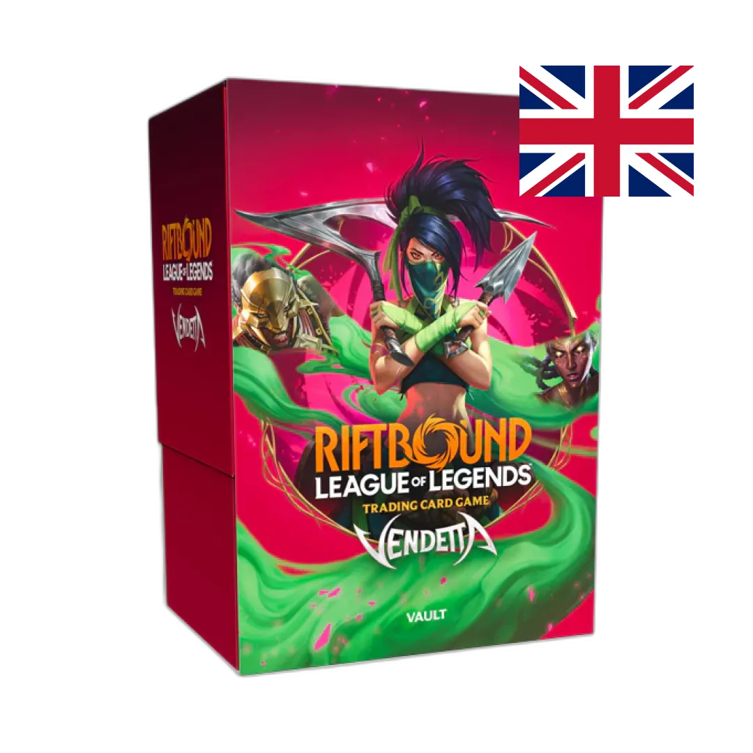 Vendetta Vault Bundle Riftbound TCG ENG contenuto
