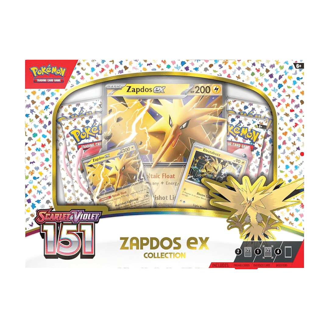Pokemon 151 Zapdos-ex Collection (ENG) - Otakura.com